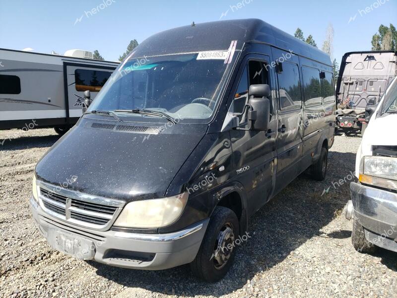 SPRINTER 3500 SPRIN 2005 black extended diesel WD2PD544455755707 photo #1