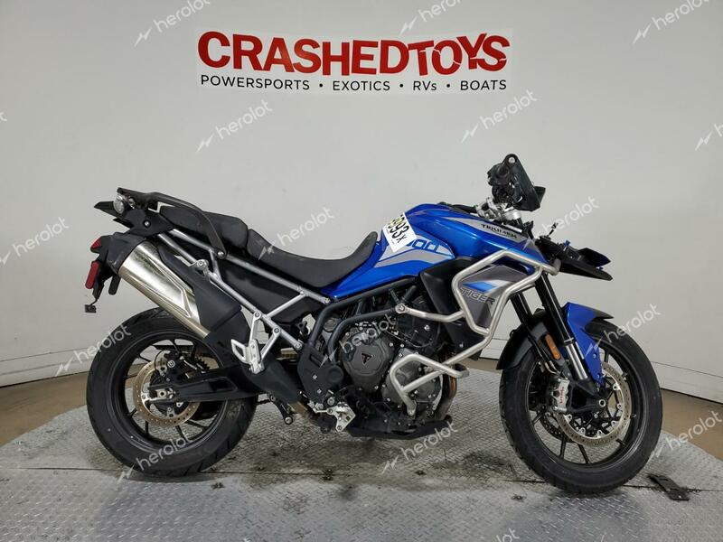 TRIUMPH MOTORCYCLE TIGER 900 2023 blue  gas SMTE65DF7PTBD0270 photo #1