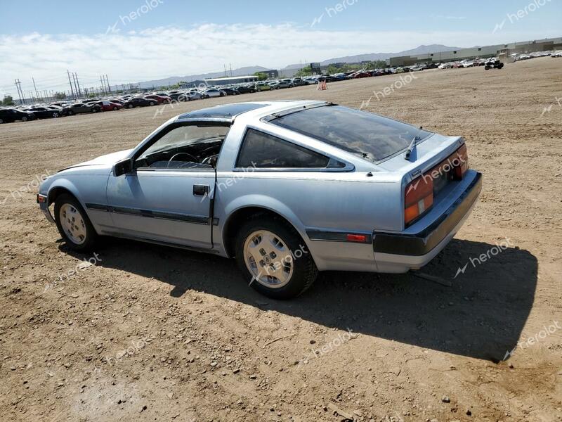 DATSUN 300ZX 1984 blue  gas JN1HZ14S1EX008555 photo #3