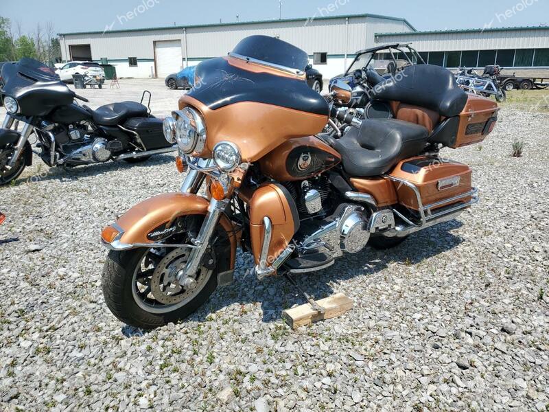 HARLEY-DAVIDSON FLHTCUI 10 2008 orange road/str gas 1HD1FC4438Y612304 photo #3