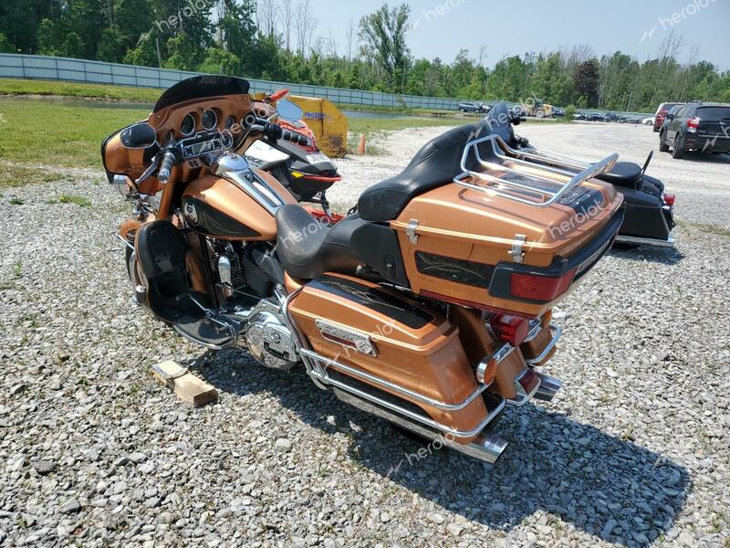 HARLEY-DAVIDSON FLHTCUI 10 2008 orange road/str gas 1HD1FC4438Y612304 photo #4