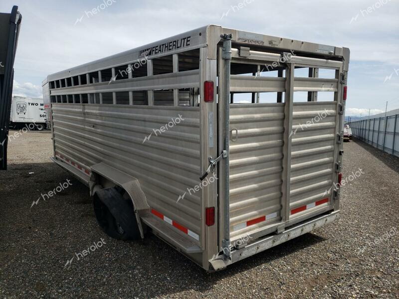 FEATHERLITE MFG INC HORSE TRAI 2013 silver   4FGB22023DC128036 photo #4