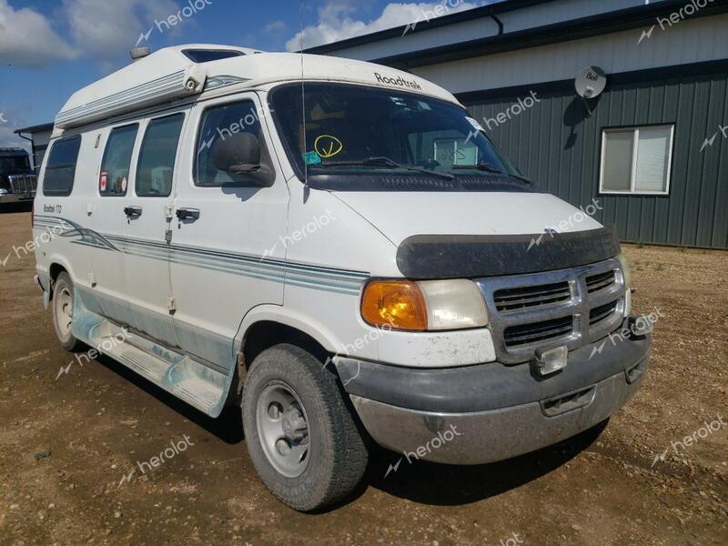 DODGE RAM VAN B1 1998 white cargo va gas 2B6HB11Y1WK105651 photo #1