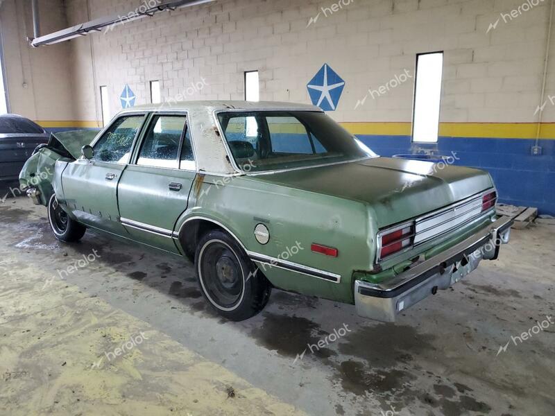 PLYMOUTH GRAN FURY 1977 green   HH41C7F220032 photo #3