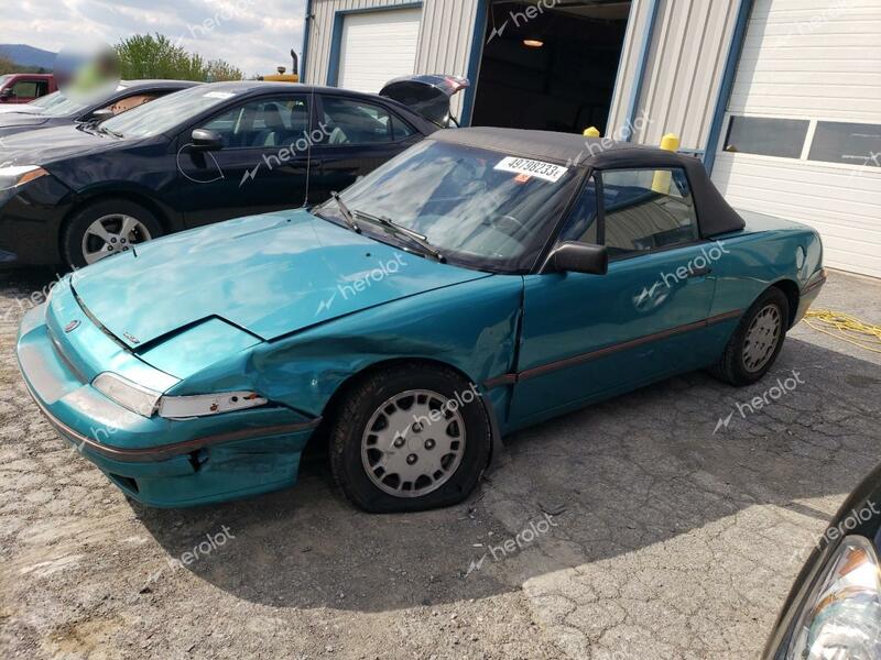 MERCURY CAPRI 1993 turquoise  gas 6MPCT01ZXP8648340 photo #1