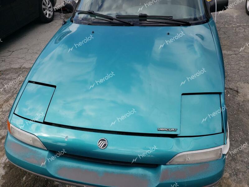 MERCURY CAPRI 1993 turquoise  gas 6MPCT01ZXP8648340 photo #4