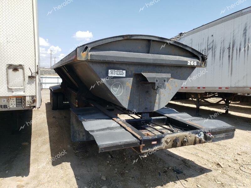 DUMP TRAILER 2000 black   1YPFS4239YP001011 photo #1