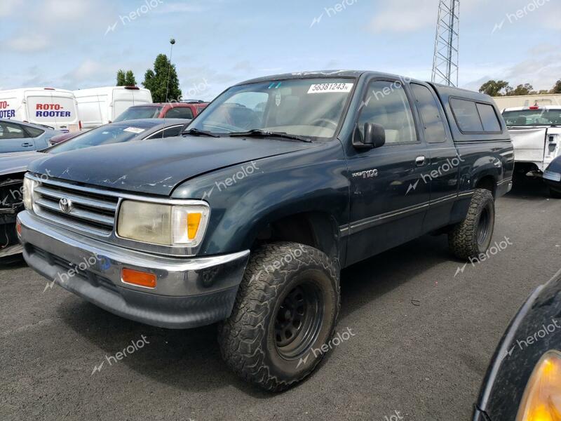 TOYOTA T100 XTRAC 1995 green  gas JT4VD12E0S0012421 photo #1