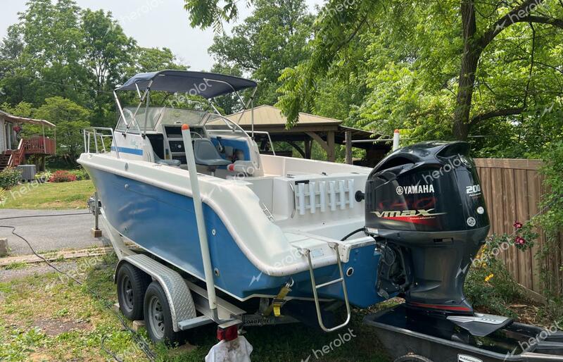 WELLS CARGO BOAT W/TRL 1994 blue   WELFGA07L394 photo #4