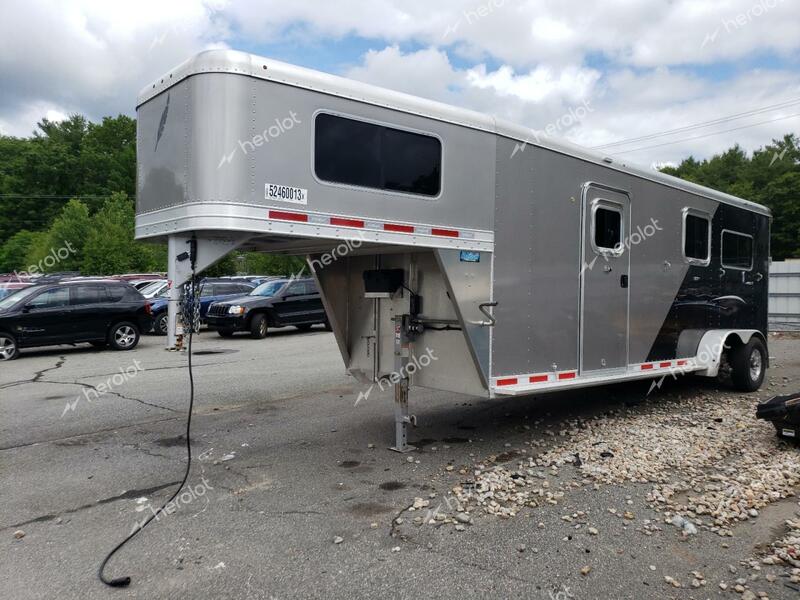 FEATHERLITE MFG INC TRAILER 2022 silver   4FGB12220NC156796 photo #3