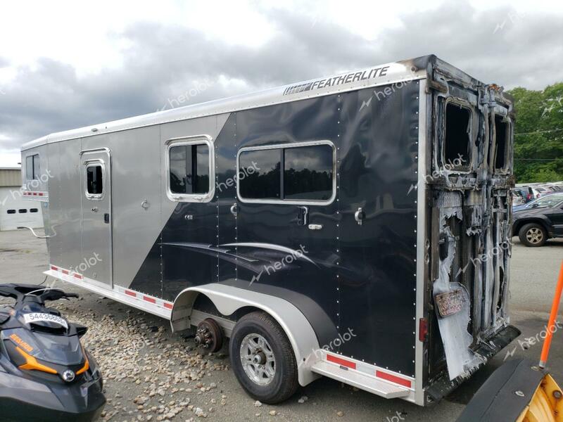 FEATHERLITE MFG INC TRAILER 2022 silver   4FGB12220NC156796 photo #4