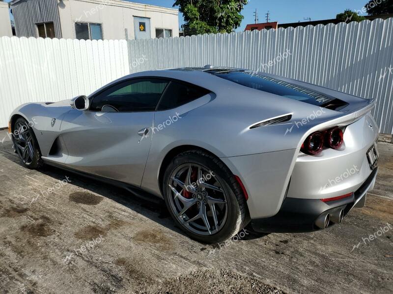 FERRARI 812 SUPERF 2020 silver  gas ZFF83CLA3L0251147 photo #3