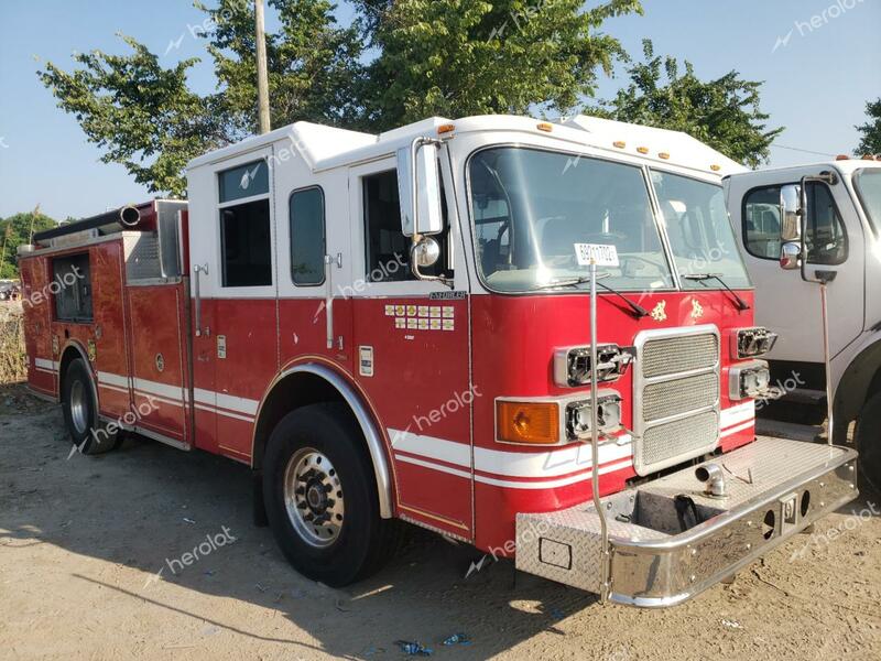 PIERCE MFG. INC. PIERCE 2003 red fire tru diesel 4P1CT02M33A003016 photo #1