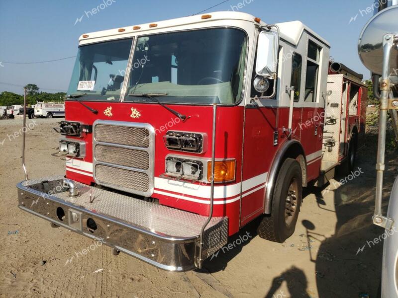 PIERCE MFG. INC. PIERCE 2003 red fire tru diesel 4P1CT02M33A003016 photo #3