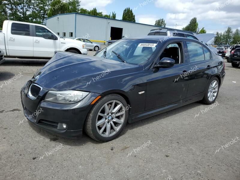 BMW 328I SULE 2009 black  gas WBAPH53579A438451 photo #1