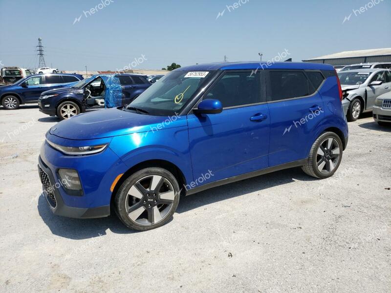 KIA SOUL EX 2020 blue  gas KNDJ33AU2L7080010 photo #1