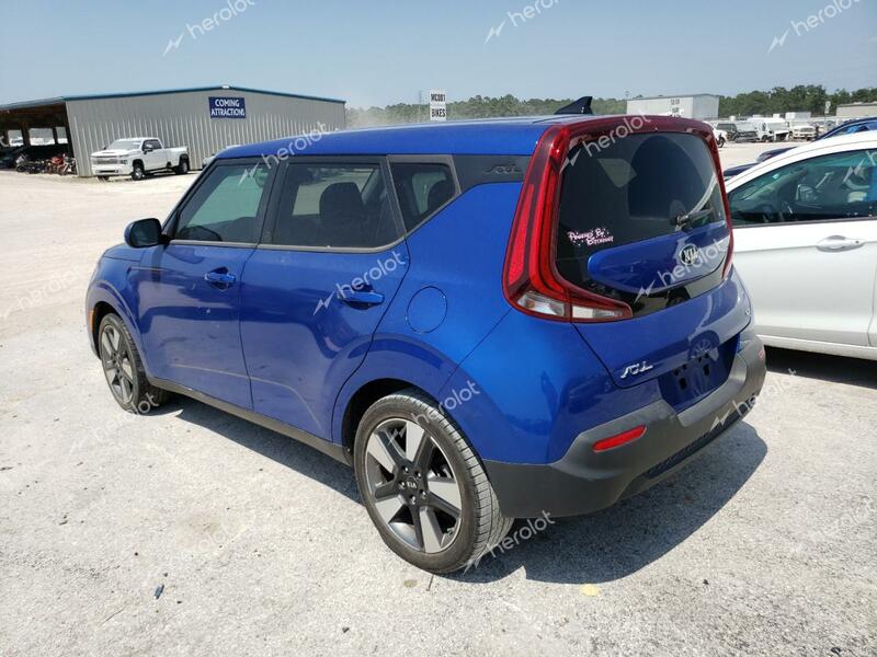 KIA SOUL EX 2020 blue  gas KNDJ33AU2L7080010 photo #3