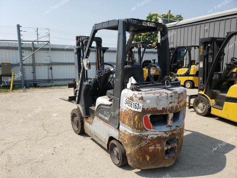 NISSAN FORKLIFT 2006 silver   CUL029Q1199 photo #4