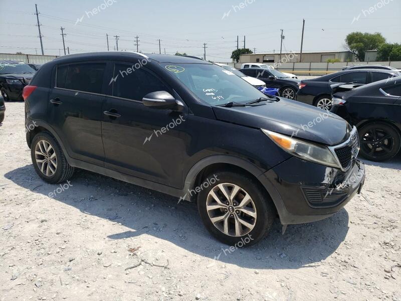 KIA SPORTAGE L 2015 black 4dr spor gas KNDPB3AC4F7719190 photo #1