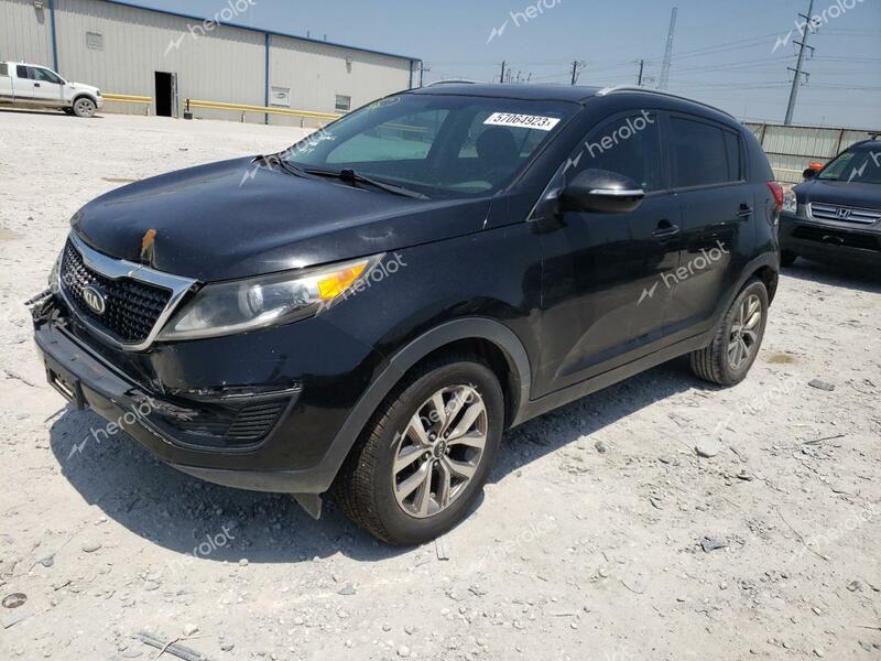 KIA SPORTAGE L 2015 black 4dr spor gas KNDPB3AC4F7719190 photo #3