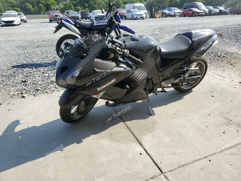 KAWASAKI ZX1400 A 2006 black racer gas JKBZXNA166A002674 photo #3