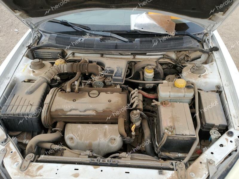 DAEWOO NUBIRA CDX 2000 white  gas KLAJB82Z4YK485744 photo #4