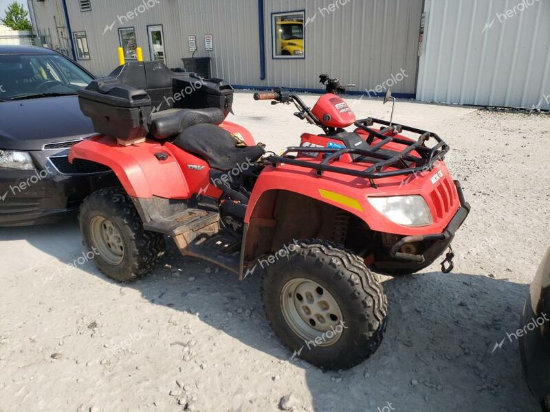 ARCTIC CAT 650 2007 red   4UF07ATV07T236478 photo #1