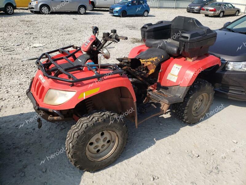 ARCTIC CAT 650 2007 red   4UF07ATV07T236478 photo #3