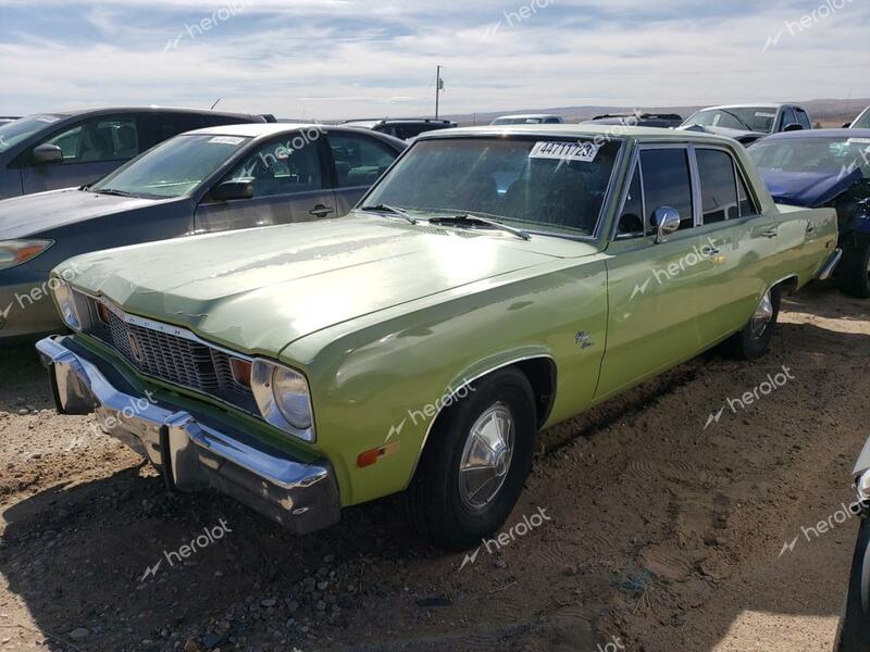 PLYMOUTH VALIANT 1976 green   VL41C6F144312 photo #1