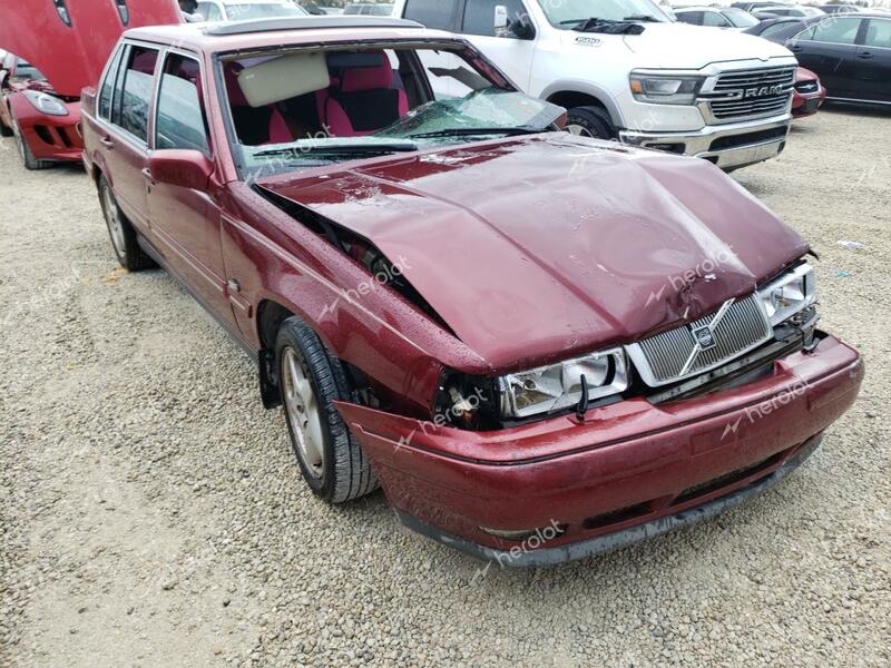 VOLVO 960 1995 red sedan 4d gas YV1KS9613S1069909 photo #1