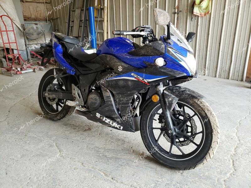 SUZUKI GSX250R 2022 blue  gas LC6DN11A7N1100237 photo #1