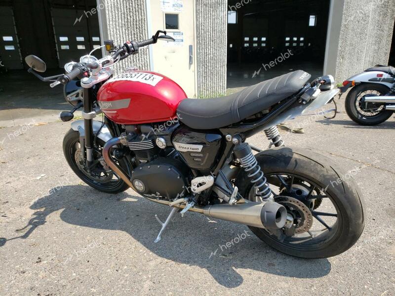 TRIUMPH MOTORCYCLE SPEEDMSTR 2021 red  gas SMTD54HFXNTBA4357 photo #4