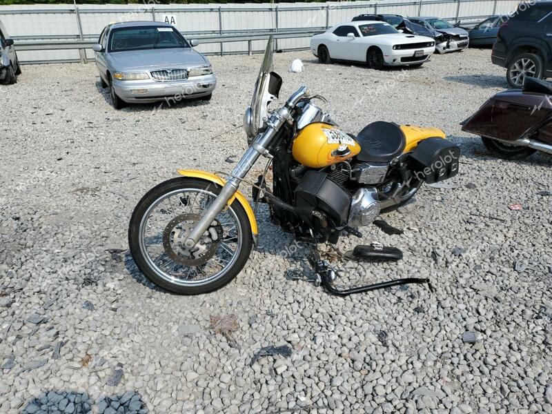 HARLEY-DAVIDSON FXDWGI 2006 yellow  gas 1HD1GP1116K311027 photo #1