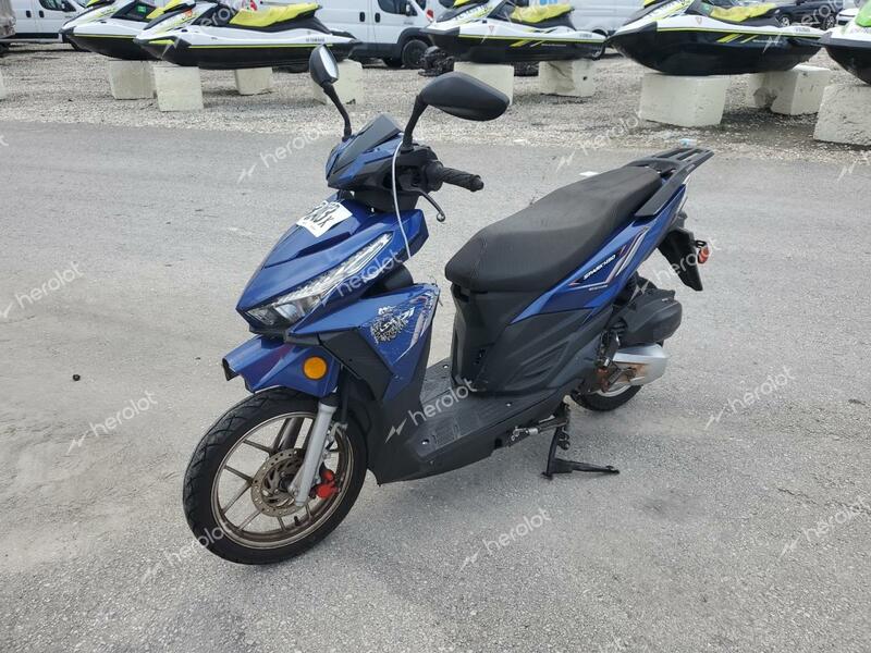 YNGF SCOOTER 2021 blue   LL0TCKPG5MG001523 photo #3