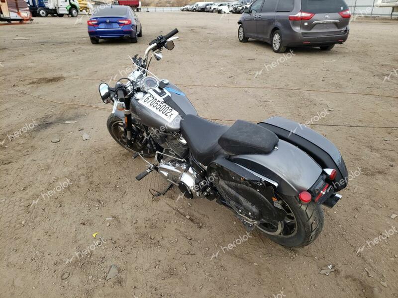 HARLEY-DAVIDSON FLSB 2021 gray  gas 1HD1YMJ17MB010139 photo #4