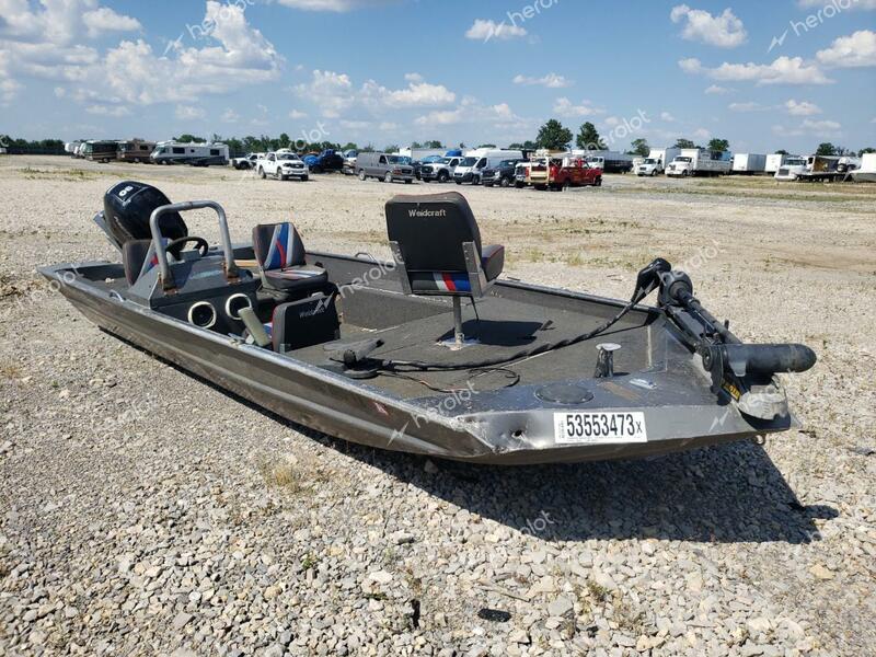 WELLS CARGO BOAT W/TRL 2010 gray   WKGG7688F910 photo #1