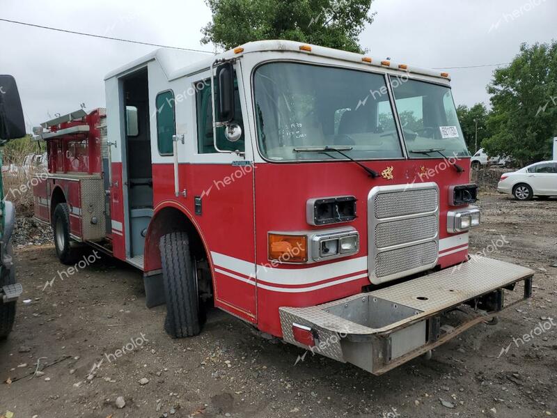 PIERCE MFG. INC. PIERCE 2003 red fire tru diesel 4P1CT02M43A003008 photo #1