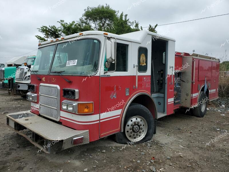 PIERCE MFG. INC. PIERCE 2003 red fire tru diesel 4P1CT02M43A003008 photo #3