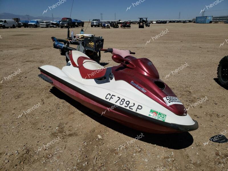 BOMBARDIER SEADOO 1998 burgundy   ZZN98244D898 photo #1