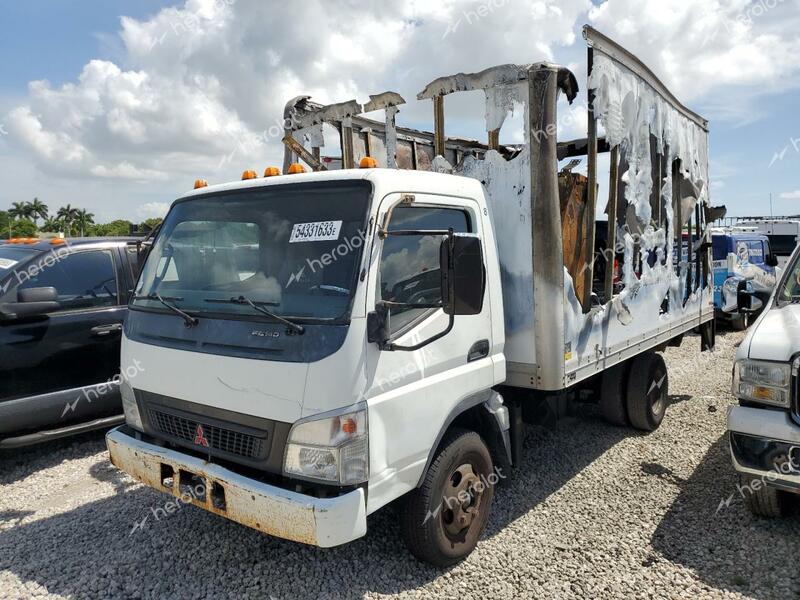 MITSUBISHI FE 84D 2007 white tilt cab diesel JL6BBE1S97K002061 photo #1