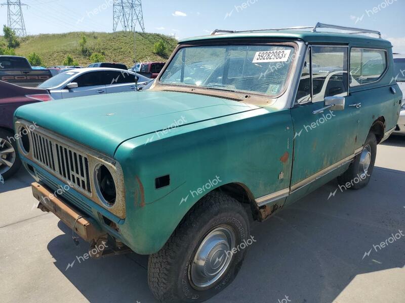 INTERNATIONAL SCOUT 1974 green   4S8S0DGD24854 photo #1