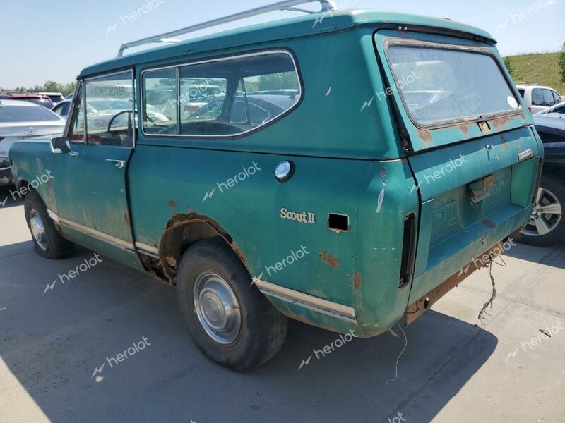 INTERNATIONAL SCOUT 1974 green   4S8S0DGD24854 photo #3