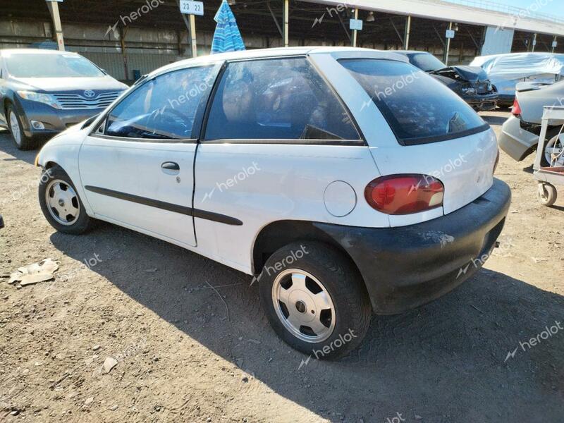 SUZUKI SWIFT BASE 2001 white  gas 2S2AB21H716602214 photo #3