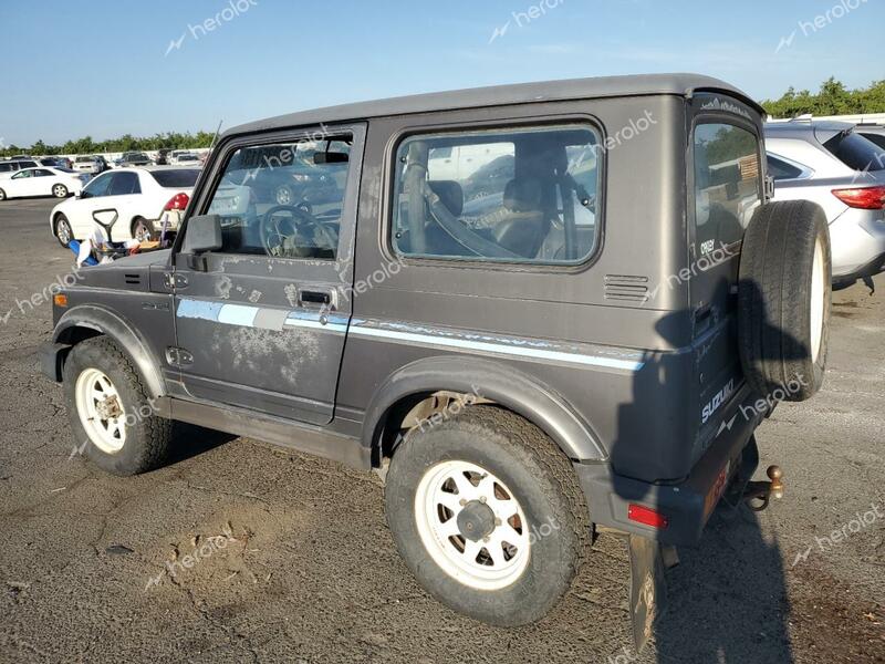 SUZUKI SAMURAI 1987 gray  gas JS4JC51V8H4133724 photo #3