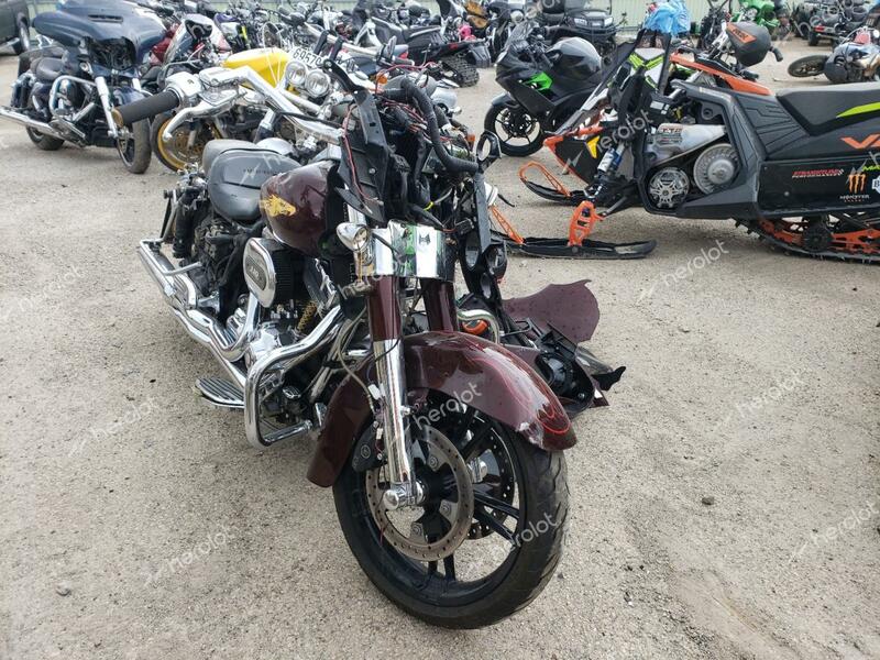 HARLEY-DAVIDSON FLHXSE 2010 burgundy road/str gas 1HD1PZ811AB950938 photo #1