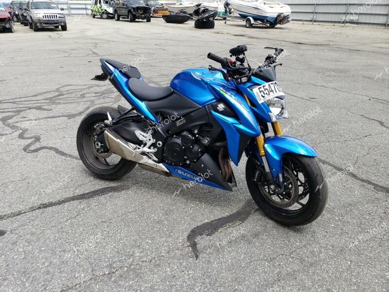 SUZUKI GSX-S1000 2016 blue road/str gas JS1GT79AXG2100304 photo #1