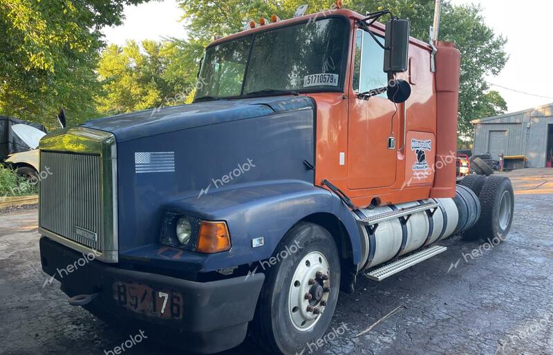 WHITE/GMC AERO WIA 1995 orange tractor diesel 4V1WBBRG5SN695812 photo #3