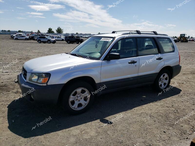 SUBARU FORESTER 2 2005 silver  gas JF1SG63635H748828 photo #1