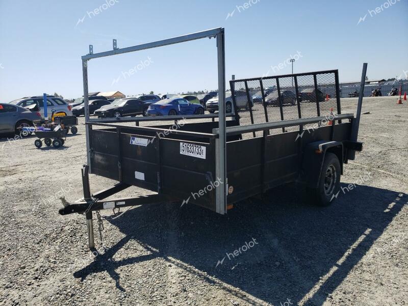 PACE TRAILER 2008 black   4P2FB10148U086648 photo #3