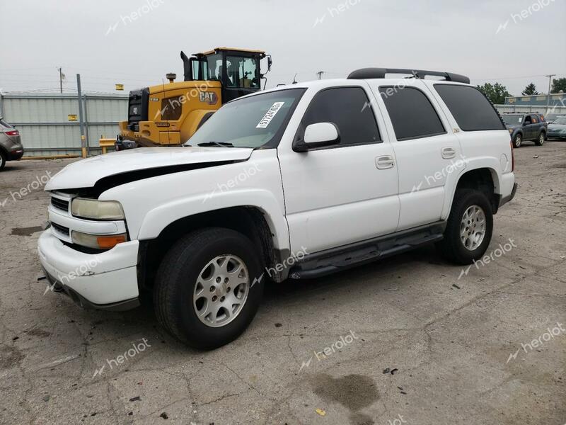 CHEVROLET TAHOE K150 2002 white  flexible fuel 1GNEK13Z72R174282 photo #1